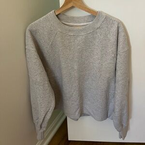 Abercrombie & Fitch Cropped Crewneck Sweatshirt